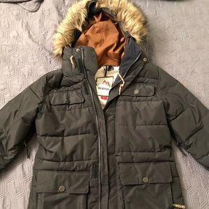 Black burton coat